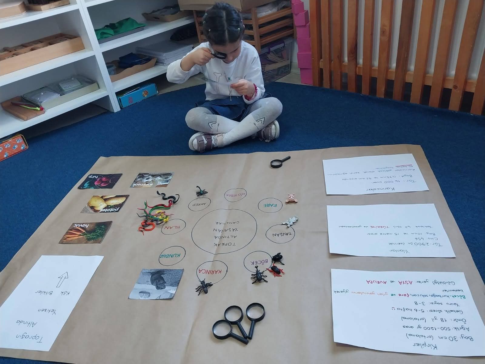 Deha Montessori'de özenli yemek saati